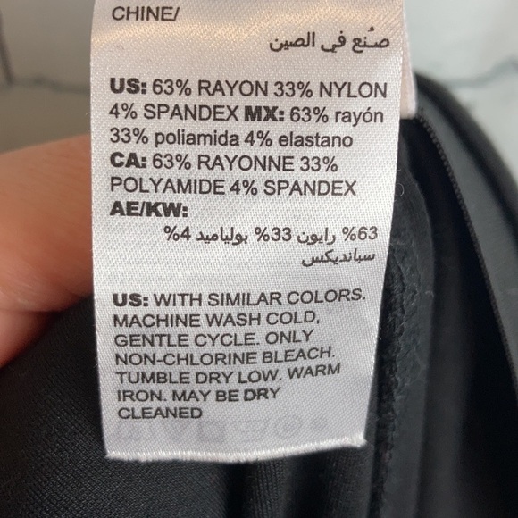 Chico’s Leggings Black, Size 0R (4) NWOT capsule elevated basic everyday Winter - Picture 8 of 11